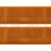 univerzální odrazka obdélník, samolepící, oranžová (173x40 mm) 2 ks ACI Tuning.Cool