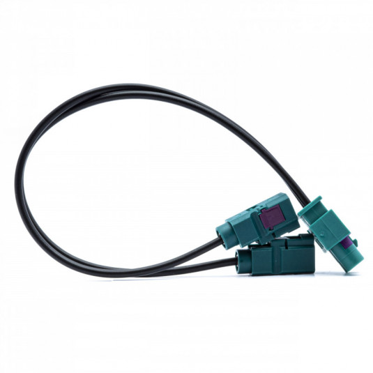 Anténny ISO adaptér Audi Mercedes Seat Skoda Volkswagen Bmw Opel Citroen Peugeot Renault V2 Einparts Tuning.Cool
