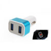 Autonabíjačka mobilného telefónu s 2xUSB + tester napätia akumulátora TEST-04 Amio Tuning.Cool