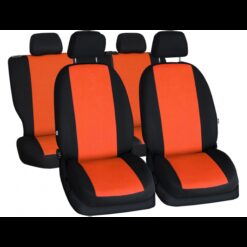 Autopoťahy Btn Citrus oranžové (velur-velur) Pok-ter Tuning.Cool