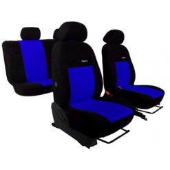 Autopoťahy Elegance modro-čierne (velour-velour) Pok-ter Tuning.Cool