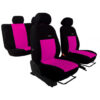 Autopoťahy Elegance ružovo-čierne (velour-velour) Pok-ter Tuning.Cool