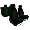 Autopoťahy Elegance zeleno-čierne (velour-velour) Pok-ter Tuning.Cool