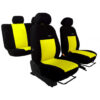 Autopoťahy Elegance žlto-čierne (velour-velour) Pok-ter Tuning.Cool