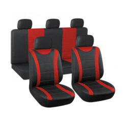 Autopoťahy čierny/červený Automax Tuning.Cool