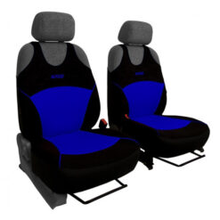 Autotričká Active Fabric B modré (Velour-velour) Pok-ter Tuning.Cool