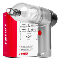 Bezdrôtový vysávač do auta HEPA AMiO-03692  Tuning.Cool
