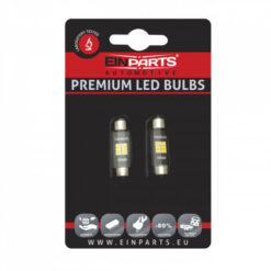 C10W LED žiarovka (6 x SMD 2016) 42 mm 6000k canbus Einparts Tuning.Cool