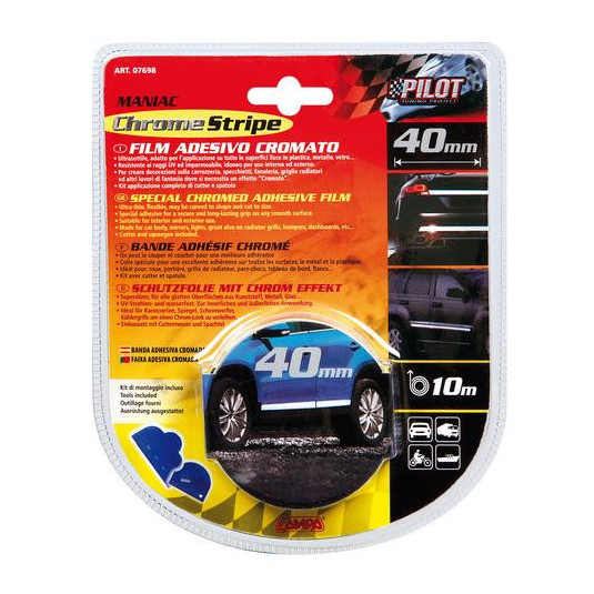 Chrómová lišta MANIAC 40 Lampa Tuning.Cool