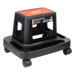 Dielenská stolička na kolieskach s úložným priestorom na náradie 150 kg AMiO-04269  Tuning.Cool