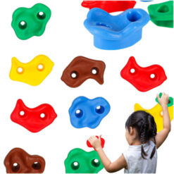 Držiaky na lezecké kamene pre deti 10ks  Tuning.Cool