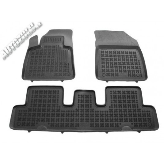 Gumené rohože CITROËN C4 Picasso 5 miestne (od 2013) so zvýšeným okrajom REZAW Plast Tuning.Cool