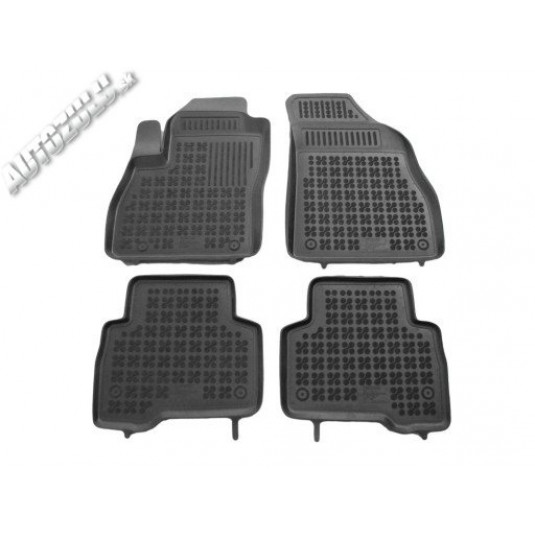 Gumené rohože CITROËN Nemo 5 miestne (od 2008-2017) so zvýšeným okrajom REZAW Plast Tuning.Cool
