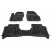 Gumené rohože FORD TRANSIT CONNECT II - s extra materiálom na strane vodiča (2013- 2018) so zvýšeným okrajom REZAW Plast Tuning.Cool