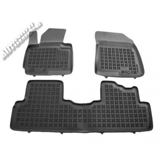 Gumené rohože KIA Carens (od 2013) so zvýšeným okrajom REZAW Plast Tuning.Cool