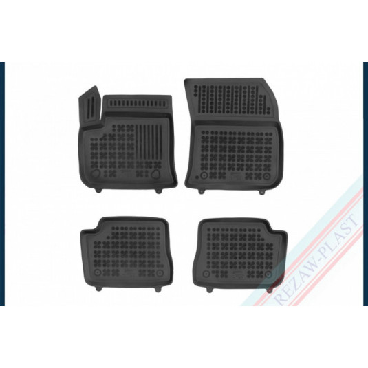 Gumené rohože Opel CORSA - e (od 2019) so zvýš. okrajom REZAW Plast Tuning.Cool
