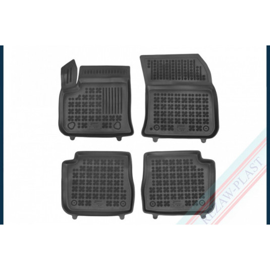 Gumené rohože Peugeot e- 2008 II elektrická verzia (BeV) (od 2019) so zvýš. okrajom REZAW Plast Tuning.Cool