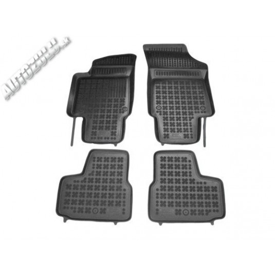 Gumené rohože ŠKODA Citigo (od 2012) so zvýšeným okrajom REZAW Plast Tuning.Cool