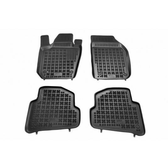 Gumené rohože Škoda FABIA IV (od 2021) so zvýšeným okrajom REZAW Plast Tuning.Cool
