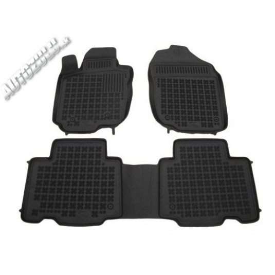 Gumené rohože TOYOTA Rav4 USA verzia (2006-2009) so zvýšeným okrajom REZAW Plast Tuning.Cool
