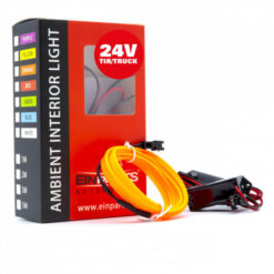 LED svetlovodný pásik 1m (oranžová) 24V Einparts Tuning.Cool
