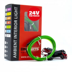 LED svetlovodný pásik 1m (zelená) 24V Einparts Tuning.Cool