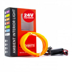 LED svetlovodný pásik 2m (oranžová) 24V Einparts Tuning.Cool