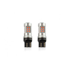 LED žiarovky CANBUS T20 21/5W 12V/24V červená Amio Tuning.Cool