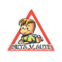 Magnetka dieťa v aute chlapec  Tuning.Cool