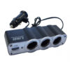 Multi zásuvka zapaľovača 3+1 USB s káblom 12/24 V CarCommerce Tuning.Cool