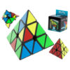 PYRAMINX puzzle hra s kockami Black MoYu  Tuning.Cool