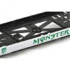 Podložka pod ŠPZ 3D MONSTER biela lišta Lampa Tuning.Cool