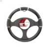 Poťah volantu SLIM 37-39 cm čierny 4cars Tuning.Cool