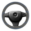 Poťah volantu čierno/modrý ELEGANCE 37-39cm Automax Tuning.Cool