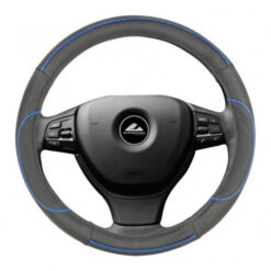 Poťah volantu čierno/modrý ELEGANCE 37-39cm Automax Tuning.Cool