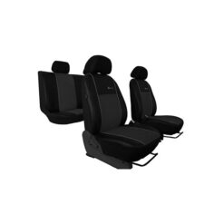 Poťahy pre OPEL Combo E 5x1 E (od 2018) Exclusive Alcantara (Alcantara-koža) tmavo šedá (vyp) Pok-ter Tuning.Cool