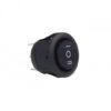 Prepínač kolískový okrúhly 12/230V – BU03 Amio Tuning.Cool