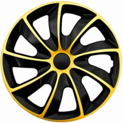 Puklice 16 palcové zlato-čierne  Tuning.Cool