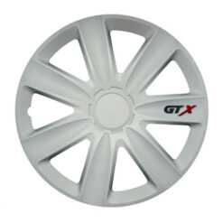 Puklice GTX carbon white 17 Versaco Tuning.Cool