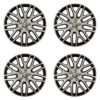 Puklice pre Alfa Romeo 14 Dakar NC silver and black Versaco Tuning.Cool