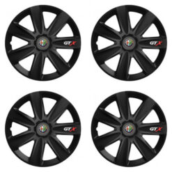 Puklice pre Alfa Romeo 14 GTX CARBON black Versaco Tuning.Cool