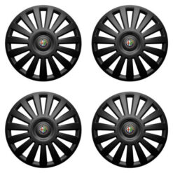 Puklice pre Alfa Romeo 14 Luxury black Versaco Tuning.Cool