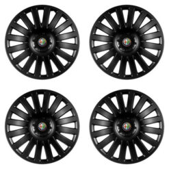Puklice pre Alfa Romeo 14 Smart black Versaco Tuning.Cool