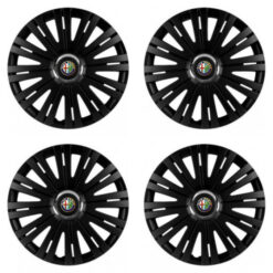 Puklice pre Alfa Romeo 15 ACTIVE RC BLACK Versaco Tuning.Cool