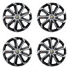 Puklice pre Alfa Romeo 16 Evo black&silver Versaco Tuning.Cool