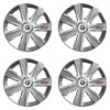 Puklice pre Alfa Romeo 16 GTX CARBON silver Versaco Tuning.Cool