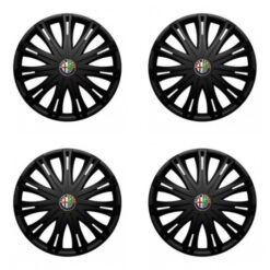 Puklice pre Alfa Romeo 16 SPARK BLACK Versaco Tuning.Cool