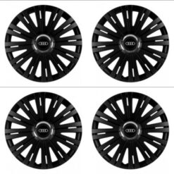 Puklice pre Audi 14 ACTIVE RC BLACK Versaco Tuning.Cool