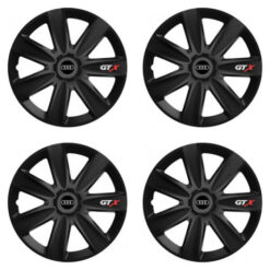 Puklice pre Audi 14 GTX CARBON black Versaco Tuning.Cool