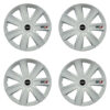 Puklice pre Audi 14 GTX carbon white Versaco Tuning.Cool